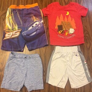 Preloved Boys 4 piece Summer lot 4/5, 5T, 5